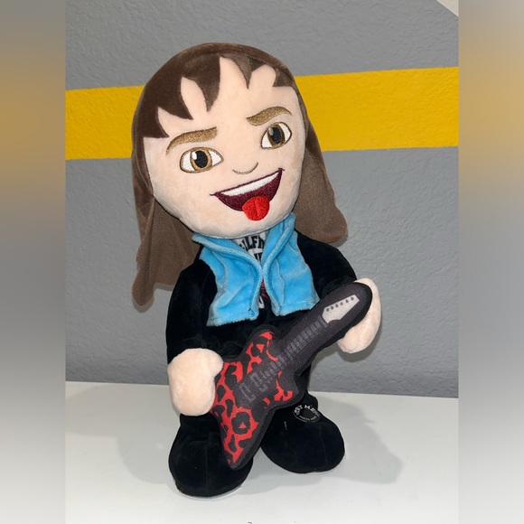 Netflix Stranger Things Eddie Munson Animated Plush Guitar Rocker - Picture 2 of 6